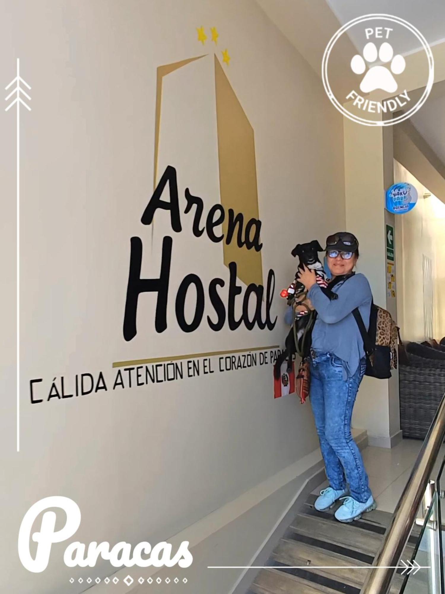 Arena Hostal Paracas Esterno foto